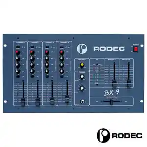 Pronájem DJ mix pultu RODEC BX-9 k ozvučení